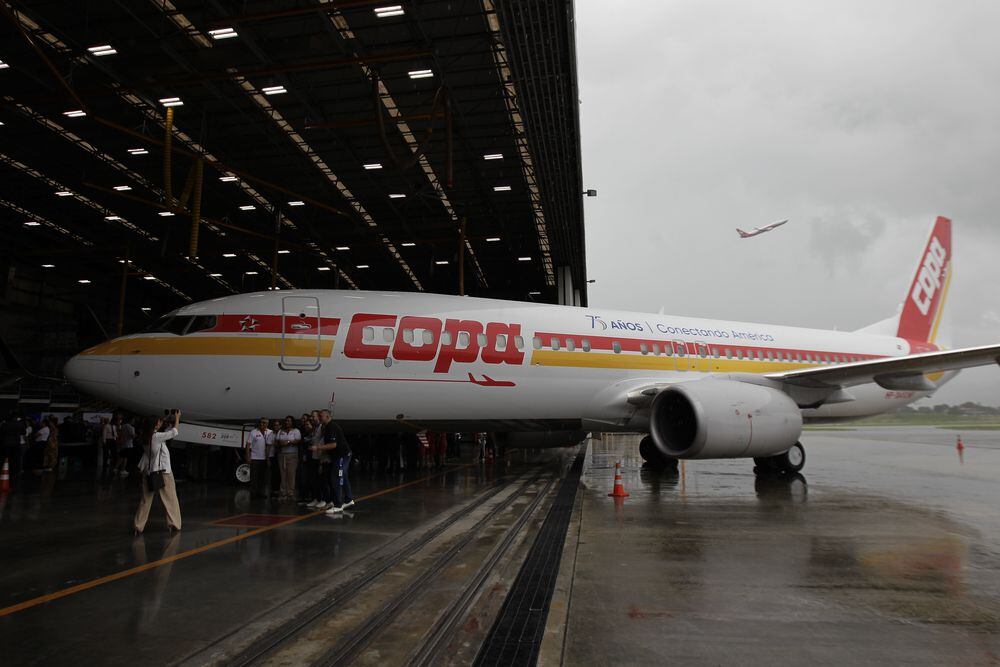 Copa Airlines cumple 75 años y lo conmemora con un avión con diseño retro