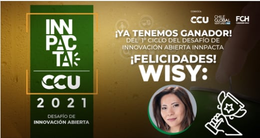 Wisy gana primer lugar en Desafío de Innovación de Innpacta en Chile